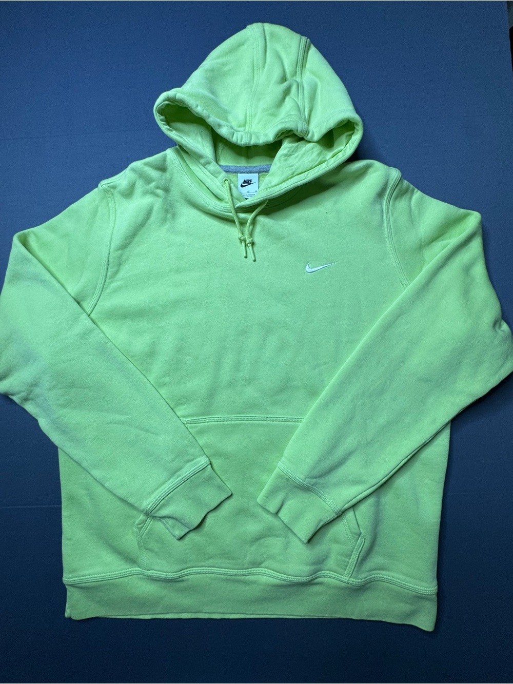 Nike volt green hoodie size XL 1261